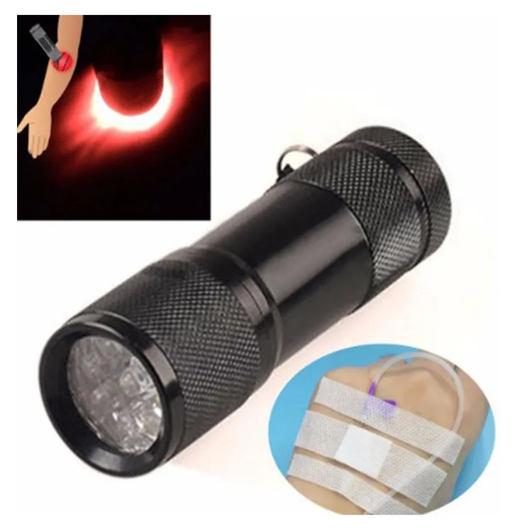

Cross Border Blue Ocean Red Light Flashlight Find Vein Imaging Vascular Display Instrument Infrared Vascular Lamp