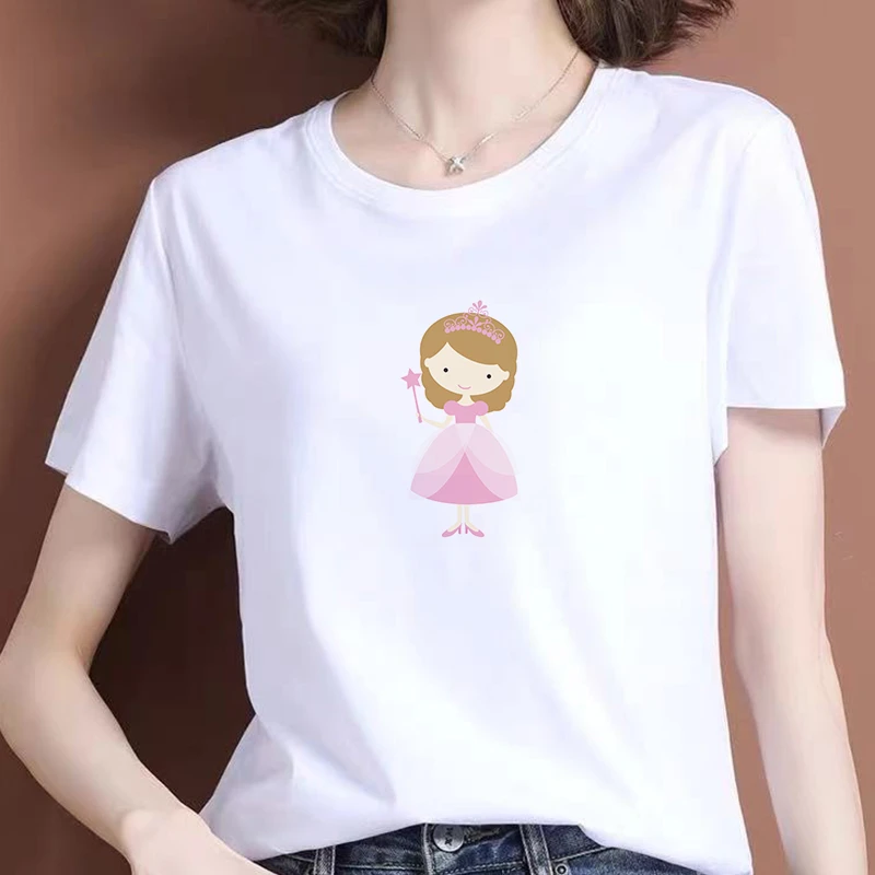 女性用原宿tシャツ 女の子用トップス グラフィックtシャツ ルーズラウンドネックtシャツ 女性用トップス T Shirts Aliexpress