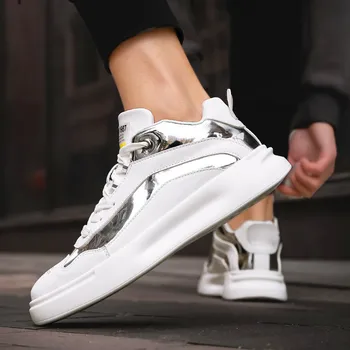 

Classic Men's Casual Shoes Breathable men's lace-up non-slip youth trend shoes New Leather sports casual shoes Zapatos De Hombre