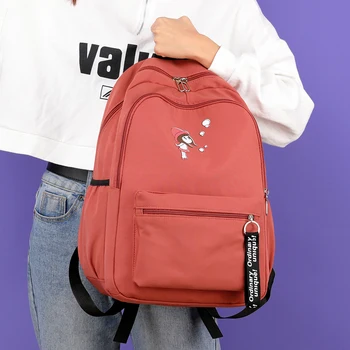 

Fashion Backpack 2020 Women Backpack School Backpack Teenage Girls Laptop Shoulder Bag Waterproof Female Rucksack Mujer Mochila