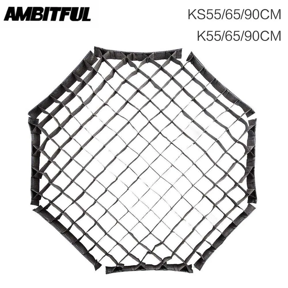 TRIOPO 90 см 65 см 55 см сотовая сетка для TRIOPO Складная софтбокс Octagon зонтик Мягкая коробка(только сетка