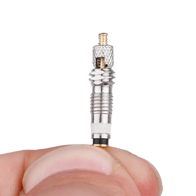Bicycle 54mm Presta Valve for Road MTB Bicycle Tubeless Rim Brass Core Alloy Stem Tubeless Sealant Compatible
