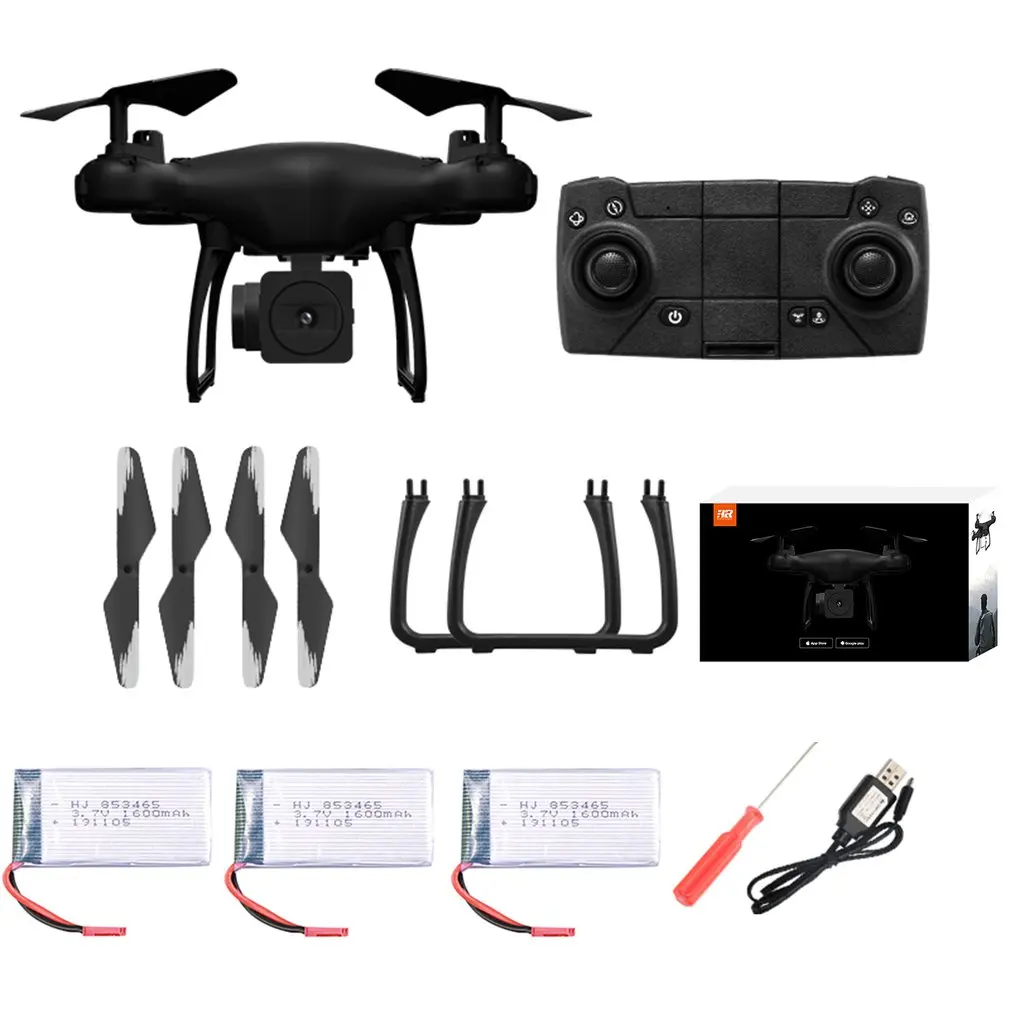 black Sanden Color Wi-Fi FPV с широкоугольным HD камерой 1080P режим удержания высоты складной рычаг SH4 2,4G 4G RC Квадрокоптер Дрон в подарок - Цвет: black Sanden Color