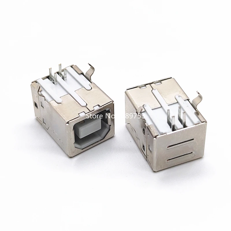 20 шт. разъём для принтера под прямым углом DB90|connector usb|connector femaleconnector jack |