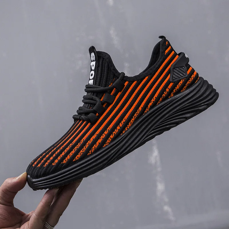 Skup 2020 nowa siatka mężczyźni trampki obuwie lac up mężczyźni buty lekkie wygodne oddychające buty do chodzenia Zapatillas Hombre