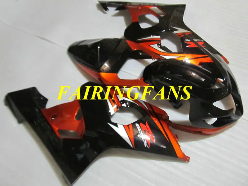 Литьевая форма Обтекатель тела комплект для GSXR600 750 K4 04 05 GSXR 600 GSXR750 2004 2005 ABS Красный Черный Обтекатели кузова+ подарки SE64