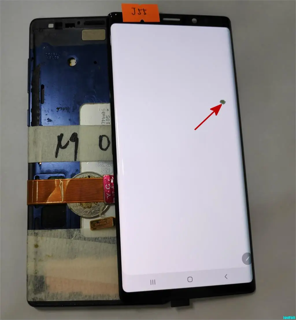 Супер Amoled для samsung Galaxy Note 9 ЖК-дисплей кодирующий преобразователь сенсорного экрана в сборе N960 N960F N960D N960DS с дефектом