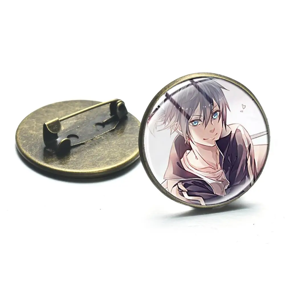 SONGDA, популярные Броши Noragami Aragoto, Yato Lki hijori Yukine, значки на лацкане для косплея, значки, подходящие для рюкзака, одежда, коллекция аниме - Окраска металла: Style 3