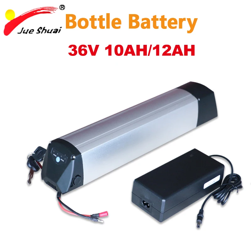 Free Shipping 36V 10Ah 12Ah Water Bottle Battery Electric Bike Ebike