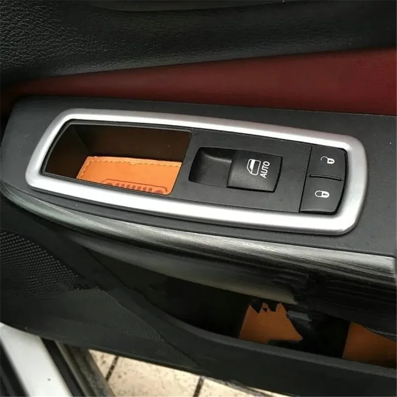 WELKINRY Авто Крышка для JEEP Grand Cherokee WK2 ABS хромированные внутренние подлокотник двери, окна подъемник кнопка включения регулятор внутренняя отделка