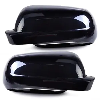 

NEW-1 Pair Black Right + Left Rearview Wing Mirror Cover Case Cap For Vw Golf Mk4 Passat B5 1998-2005 Jetta 2001 2002 2003 2004