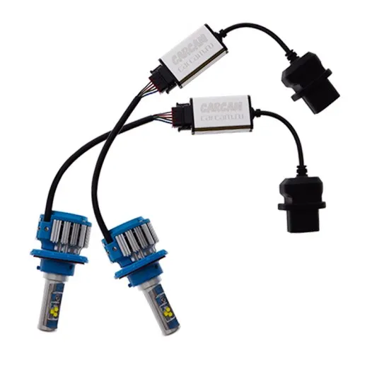 Комплект автомобильных светодиодных ламп CARCAM H3 35 Вт/2шт|Передние LED-фары для авто|