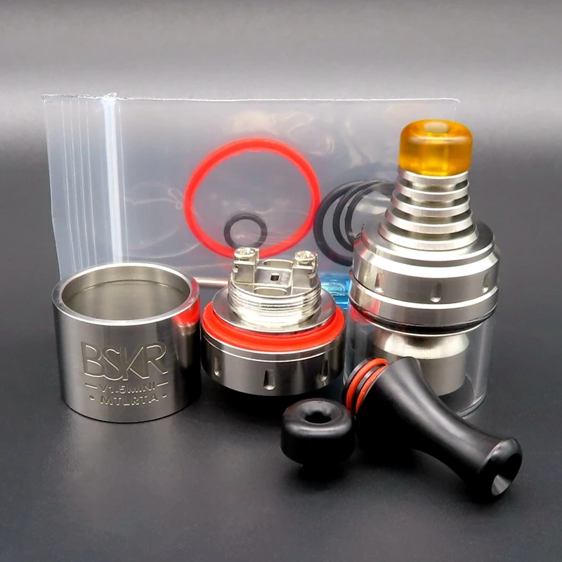 Испаритель для электронных сигарет Hongxingjia Berserker V1.5 MTL RTA Atomizer BSKR Mini 22 мм|Атомайзеры