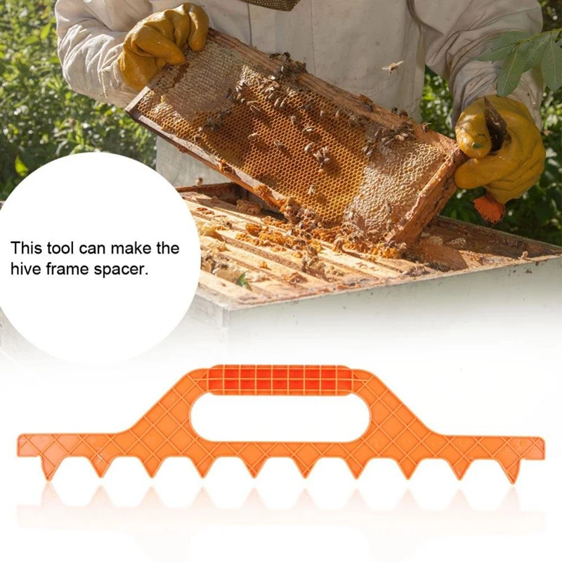9 Frame Hive Spacer Bee Hive Frame Spacing Tool Beekeeping Equipment Plastic Apiculture Accessories