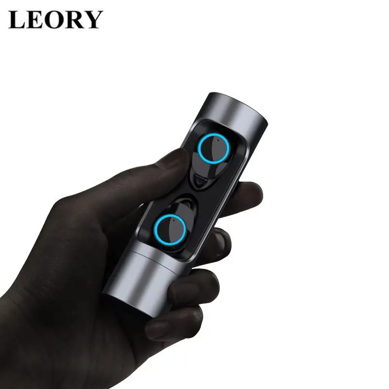 LEORY X8 наушники вкладыши TWS bluetooth 5 0 Беспроводной Hi Fi стерео Smart Touch Металл IPX6
