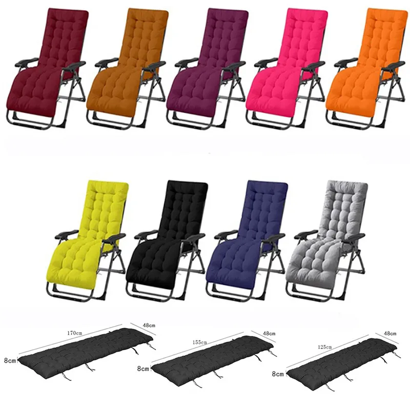 personalised cushions Thick Double-Sided Recliner Cushion Soft And Comfortable Office Chair Cushion Home Recliner Cushion chaise lounge cushions