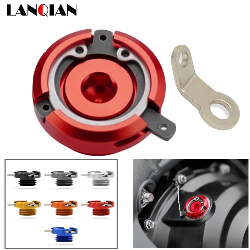 

For Ducati STREETFIGHTER 848 2011 2012 2013-2016 oil Filter Motorcycle Accessories New Reservoir Cup Engine Oil Filter Cover Cap