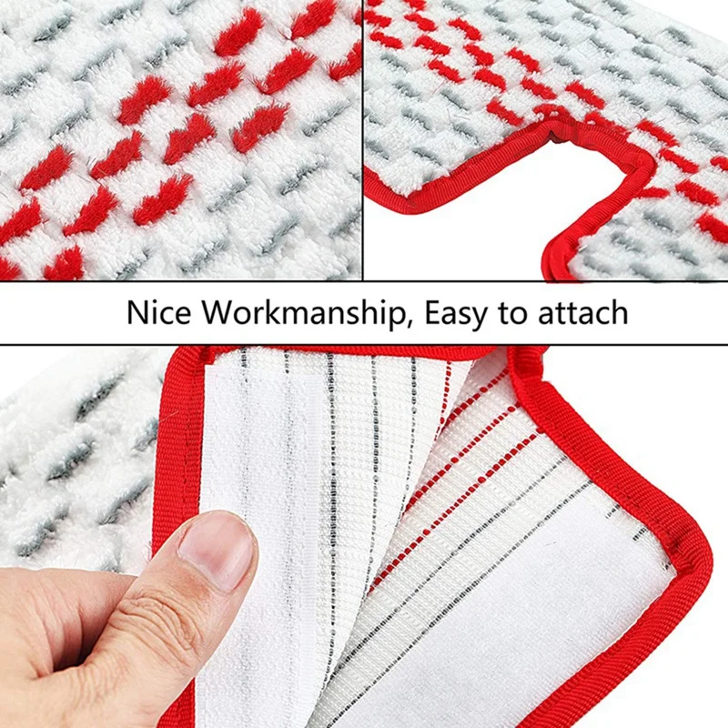 Hot Sale Replacement Mop Head Fiber Washable Spray Mop Pad Replacement Rag for O-Cedar Promist Max Mop 10Pcs
