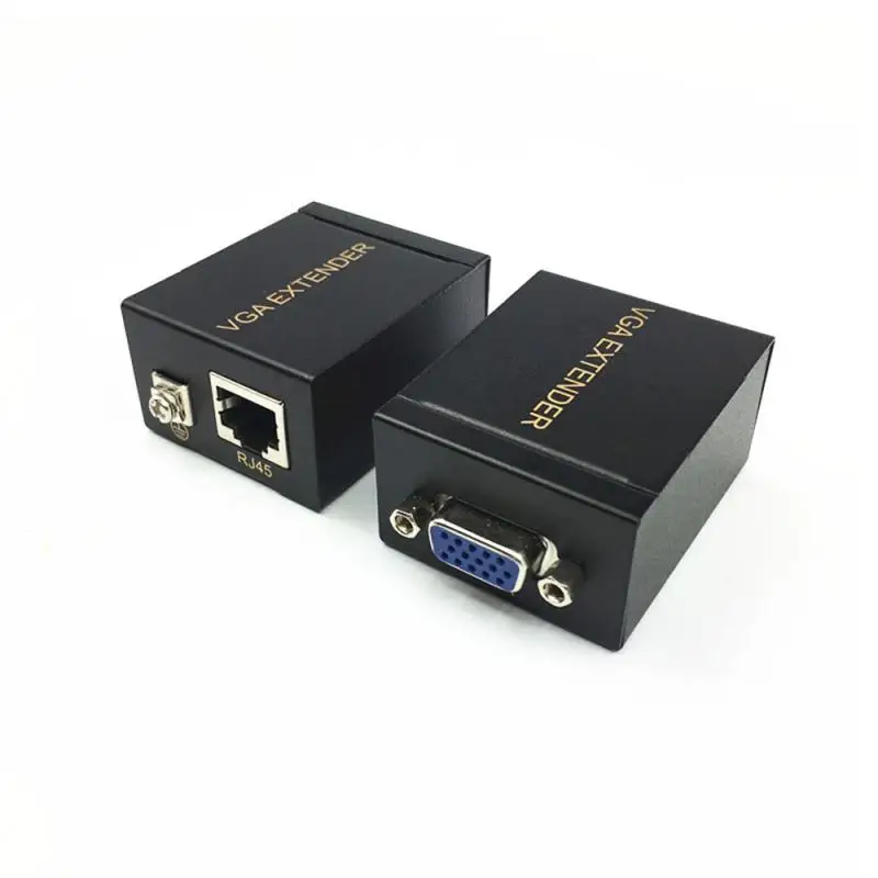 1 пара VAG60 60 м Сетевой удлинитель высокого сигнала для Lan Ethernet удлинитель 1080P передатчик приемник для ПК передача видео