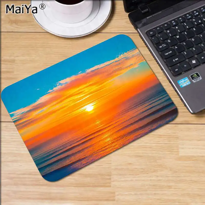 Maiya My Favorite Beautiful Sunset Rubber PC Computer Gaming mousepad Free Shipping Large Mouse Pad Keyboards Mat
