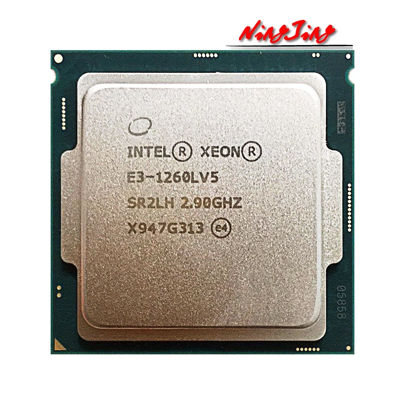 Процессор Intel Xeon Φ E3 1260Lv5 1260L v5 2 9 ГГц четырехъядерный восьмипоточный 45 Вт ЦПУ