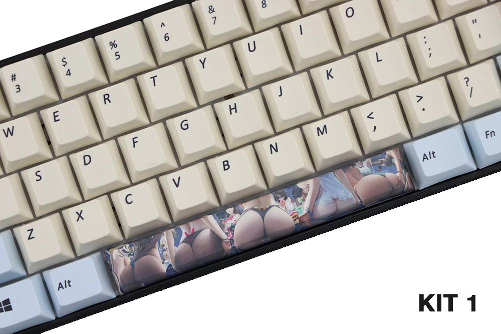 KIT 1 ПБТ краситель-подложенный пробел 6.25U Вишневый профиль - Цвет: KIT 1