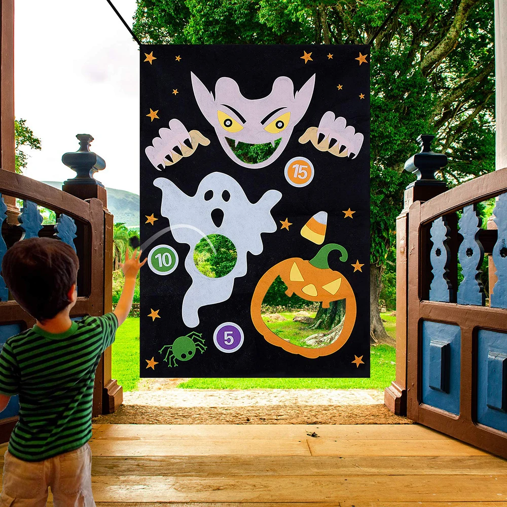 Хэллоуин Висячие подвесные украшения детские игры на открытом воздухе нетканые