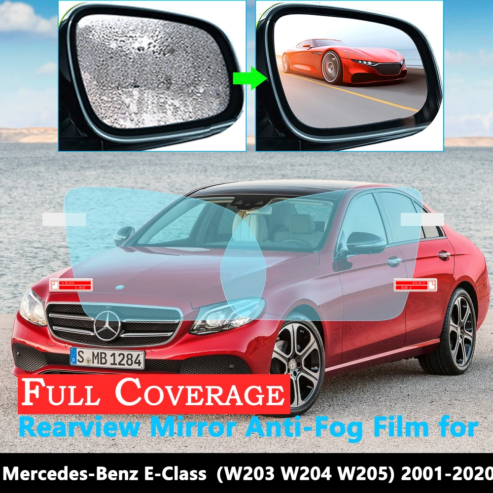 Полное покрытие противотуманная пленка для Mercedes Benz E Class W211 W212 W213 klase E200 E250 E300 E220d AMG