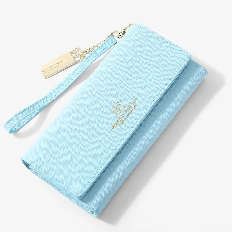 

WEICHEN Wallet Long Cross Scratch-resistant Wallet Clutch Bag Perfect For You Wallet