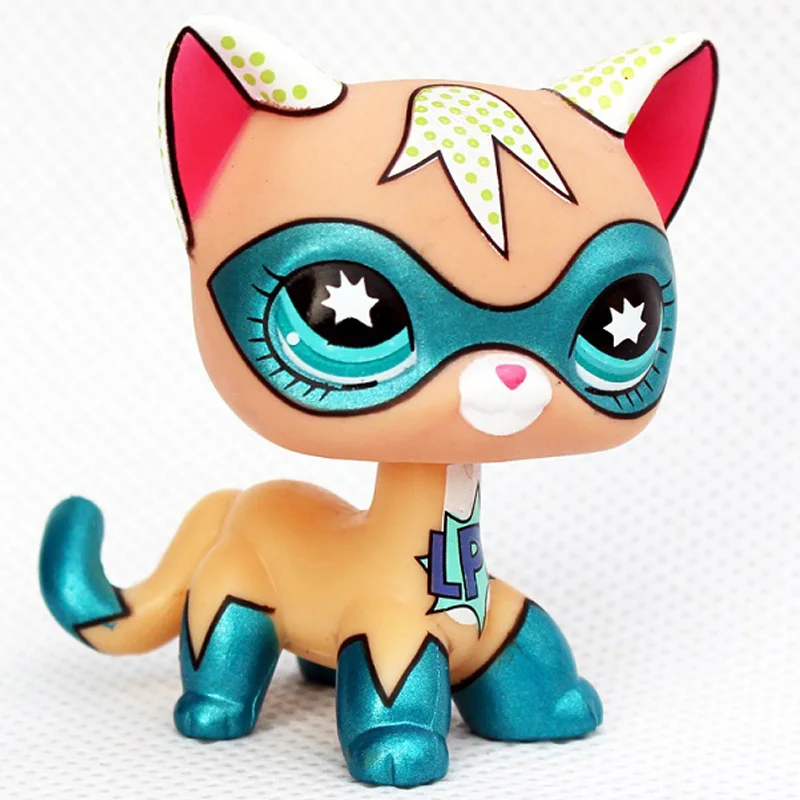 super Лпс стоячки кошки собаки игрушки Lps кошка редкий pet shop игрушка стоит короткой шерсти Котенок Собака Такса колли спаниель great dane старая оригинальная Коллекционная фигурка - Цвет: super