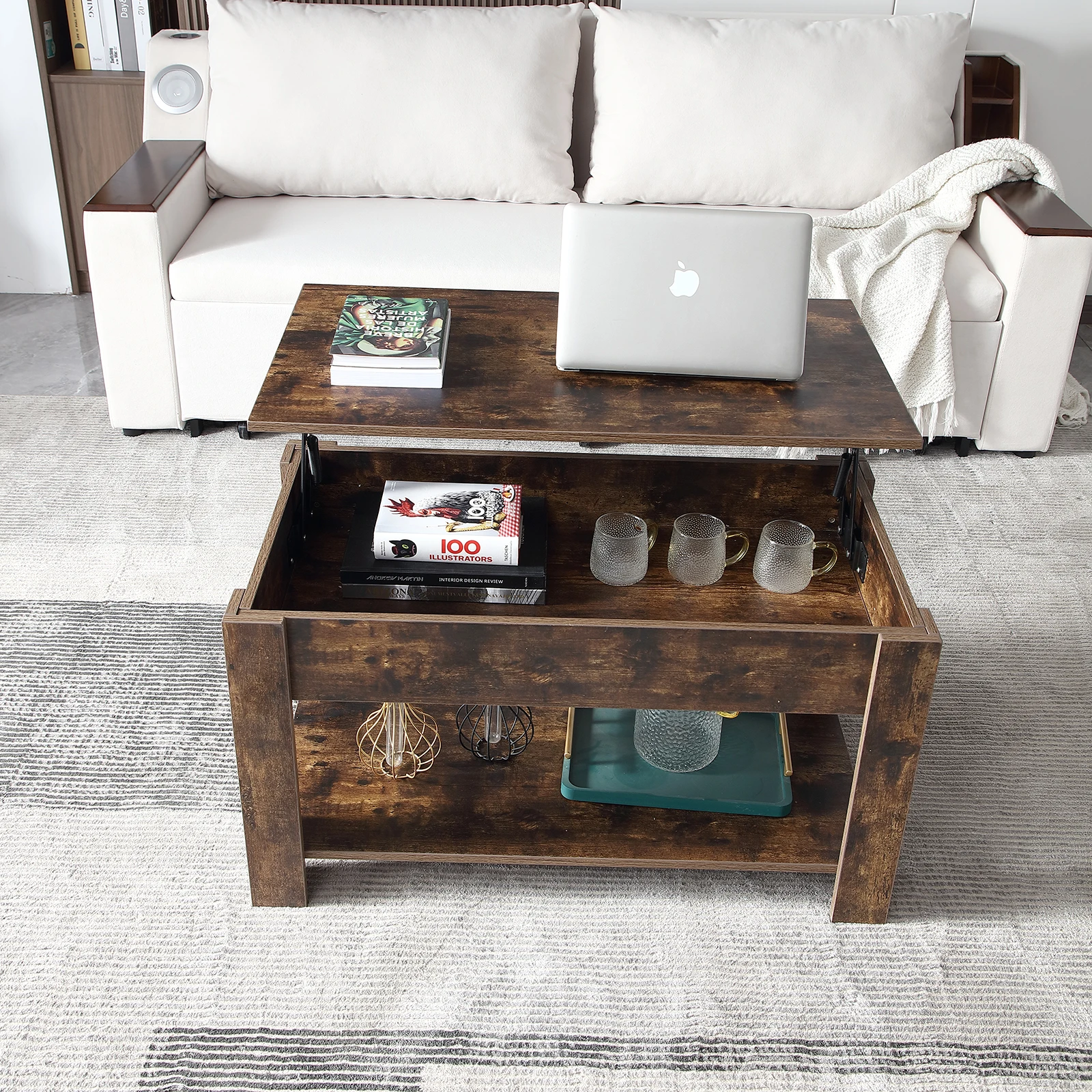 Ha98075e2d0dc4a96b62d1dd3a2b17bd1y Small Modern Coffee Tables with Storage for Living Room Wood Lift Top Center Table Farmhouse Mallzona