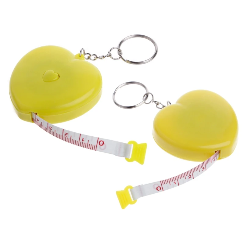 Mini Retractable Tape Measure Ruler Portable Pull Ruler Keychain Retractable  Ruler Heart-shaped Tape Measure 1m - Price history & Review, AliExpress  Seller - Shop3126034 Store