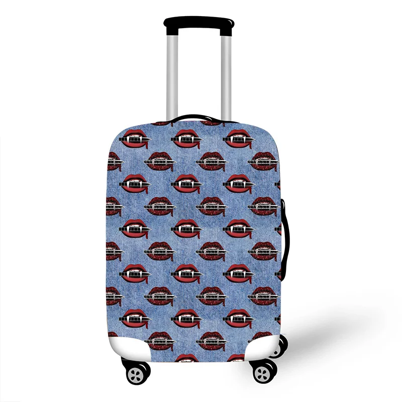 Эластичный Защитный чехол для багажа, защитный чехол для чемодана, чехлы на колесиках, Чехлы, 3D аксессуары для путешествий, Леопардовый