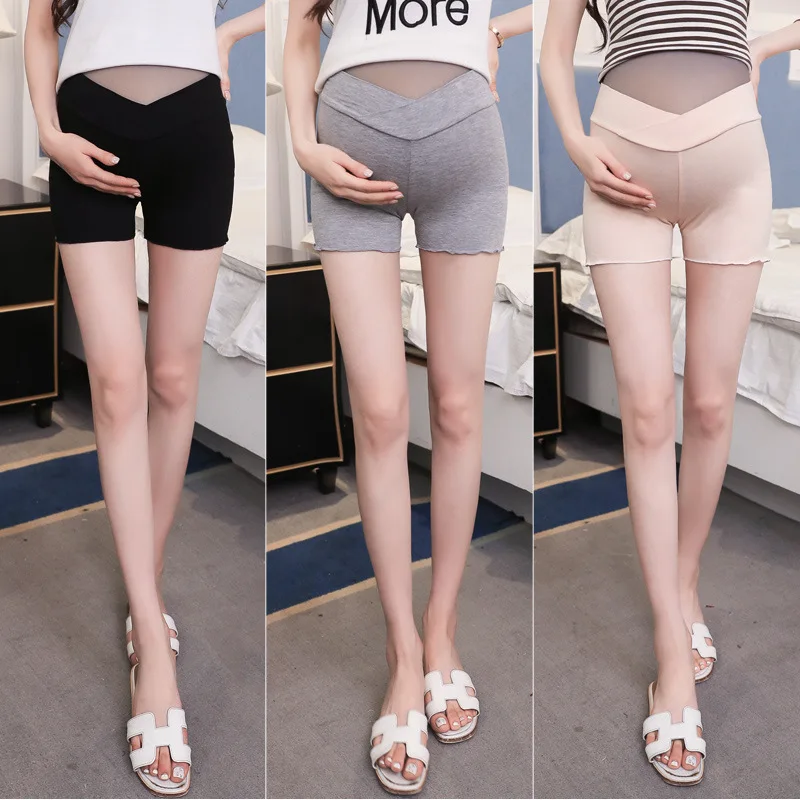 

Maternity Clothes 2019 Summer New Style Korean-style-Style Low-Rise Thin Pregnant Women Abdominal Support Shorts