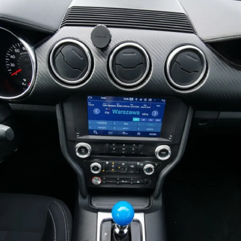 Android 10 4 + 128 ГБ для Ford Mustang 2015 - 2018 Автомобильный мультимедийный стерео DVD-плеер GPS