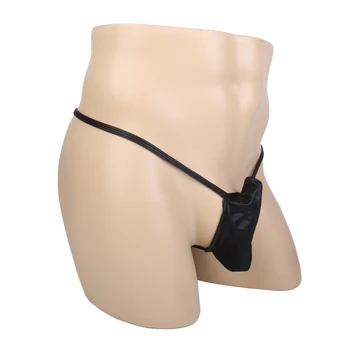 

Mens Micro Pouch Thongs G-string T-back Briefs Underwear Lingerie Open Crotch Thong Sexy Man Briefs Exotic Panties