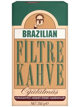 

Kurukahveci Mehmet Efendi Brazilian Filter Coffee 250 gr