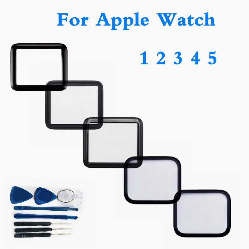 

Touch Front Glass For Apple Watch Series 1 2 3 38MM 42MM Touch Screen Glass Only For Apple Watch Series 4 5 Front Glass 40MM44MM