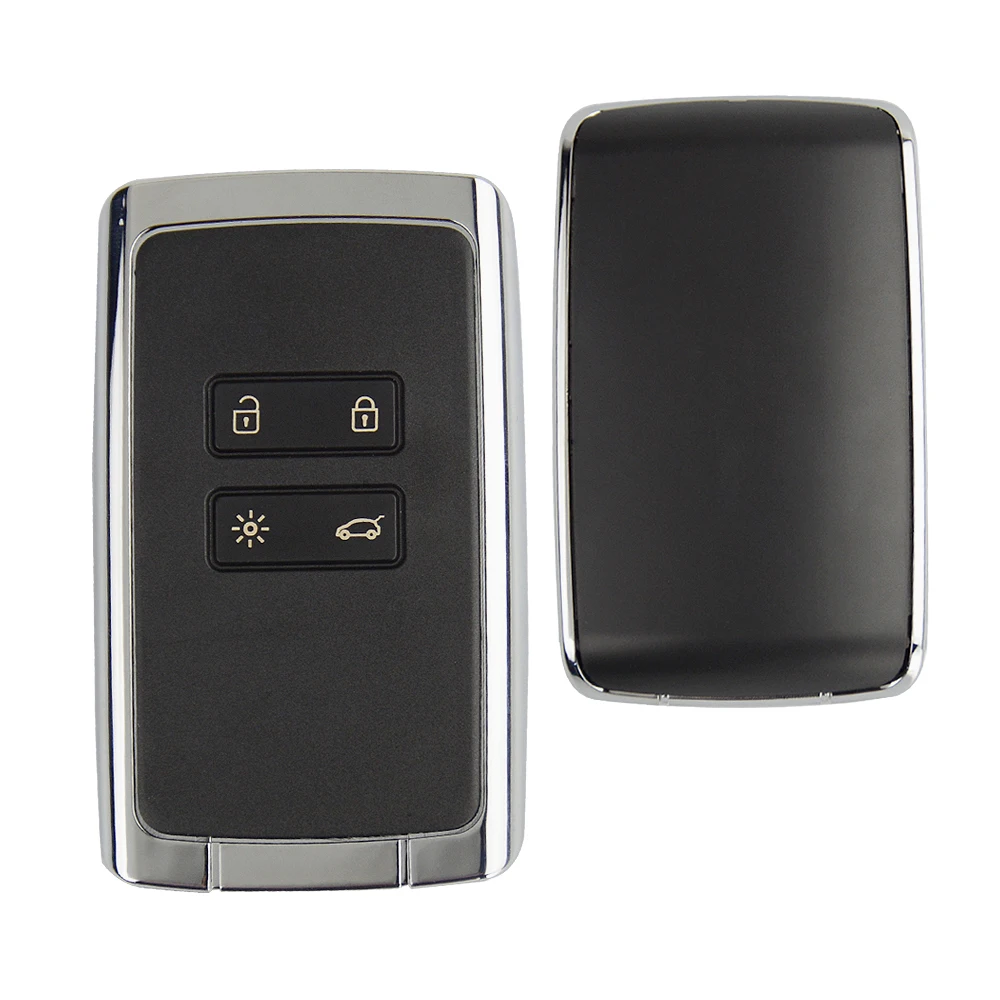 Cartão de Chave Inteligente para Renault Okeytech Megane Talisman Space 5 Qjar Koleo 2020 Chave Remota Inteligente Botões Pcf795m Cartucho Chip Aes 4a 4 13 megane 4, talisman space 5 qjar koleo