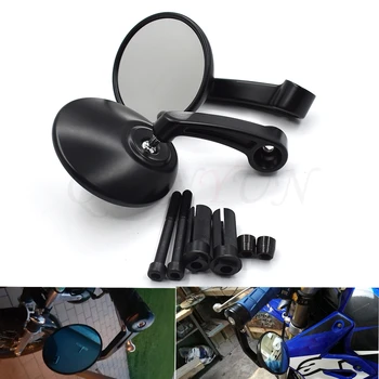 

Universal 7/8" motorcycle aluminum alloy rearview mirror side mirror For Yamaha FZ6 FAZER FZ6R FZ8 MT-07 FZ1 FAZER XJ6 MT-09 SR