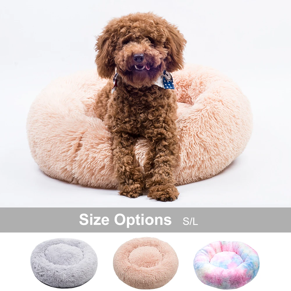 Длинный плюшевый коврик для питомца, собаки, кошки, гнездо для кровати, мягкий котенок, щенок, спать в питомнике, кровать, зимний теплый диван, коврики для маленьких средних собак, кошек