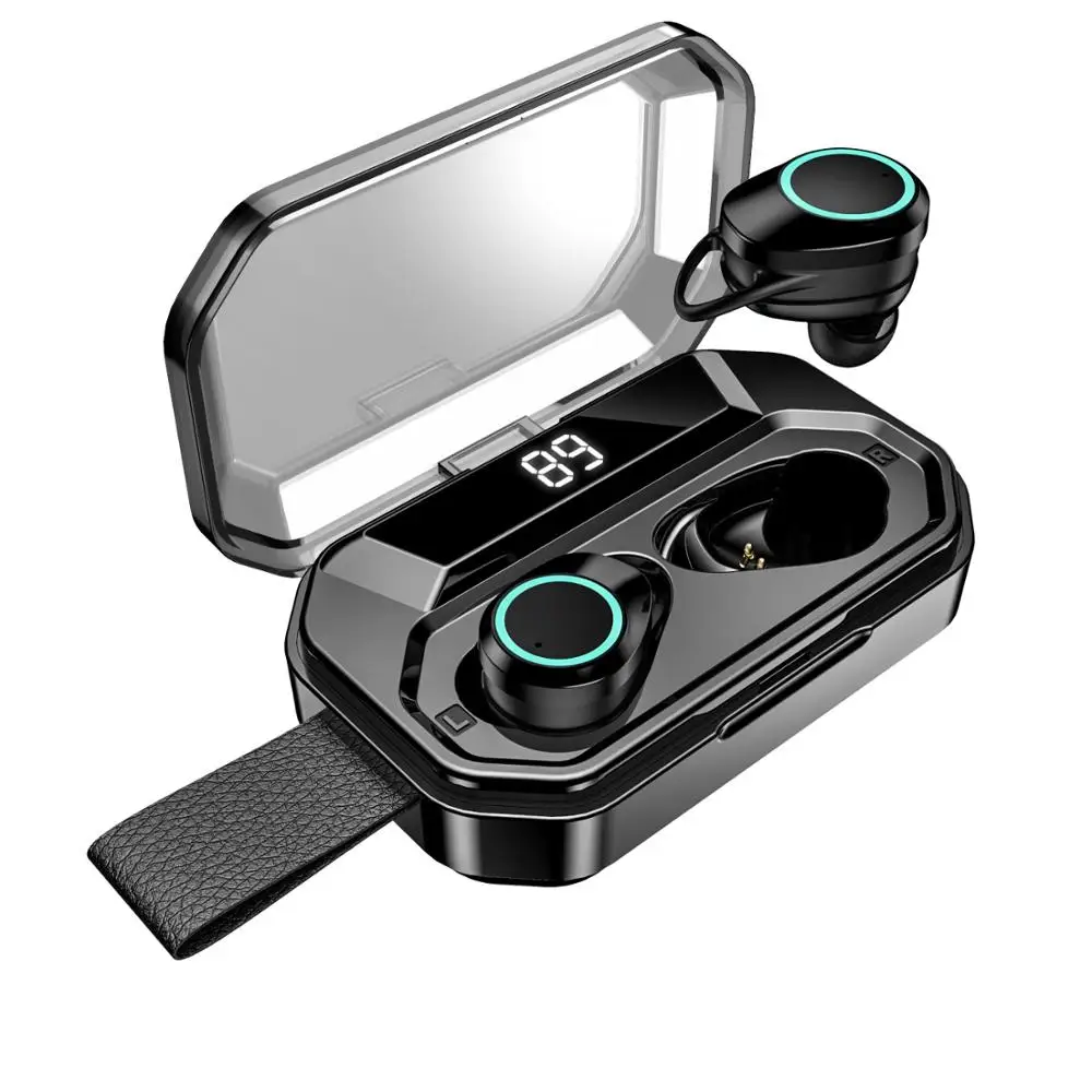 Беспроводные наушники QCR X6 Pro TWS Bluetooth 5 0 IPX7 водонепроницаемый телефон со сканером