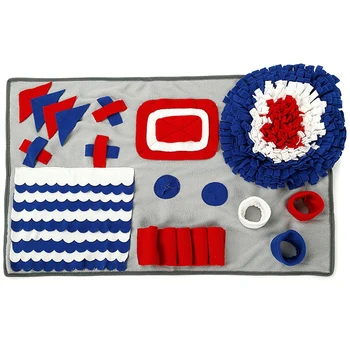 

Pet Dog Sniffing Mat Find Food Training Blanket Toys Dog Mat for Relieve Stress Puzzle Sniffing Pet Activity Training Blanket