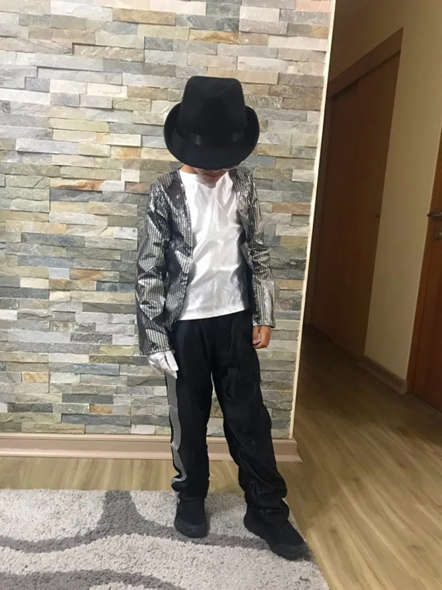 Najtaniej Michael Jackson przebranie na karnawał Superstar piosenkarka kostiumy taneczne Purim przyjęcie noworoczne