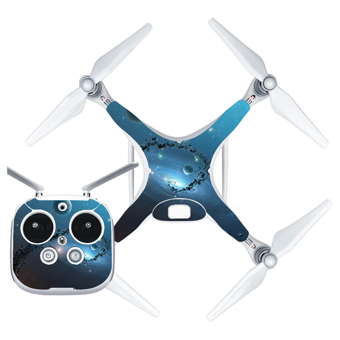 

Starry Sky Style Vinyl Skin Sticker for DJI Phantom 4 Drone And Remote Controller 0193