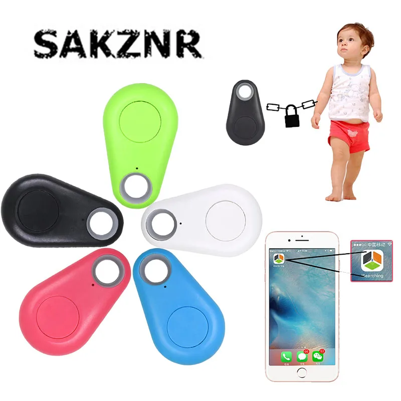 Alarma antipérdida inteligente para mascotas, rastreador GPS con etiqueta seguidor Bluetooth inalámbrico bolsas para niños, BILLETERA, localizador de llaves de teléfono, alarma de Antipérdida