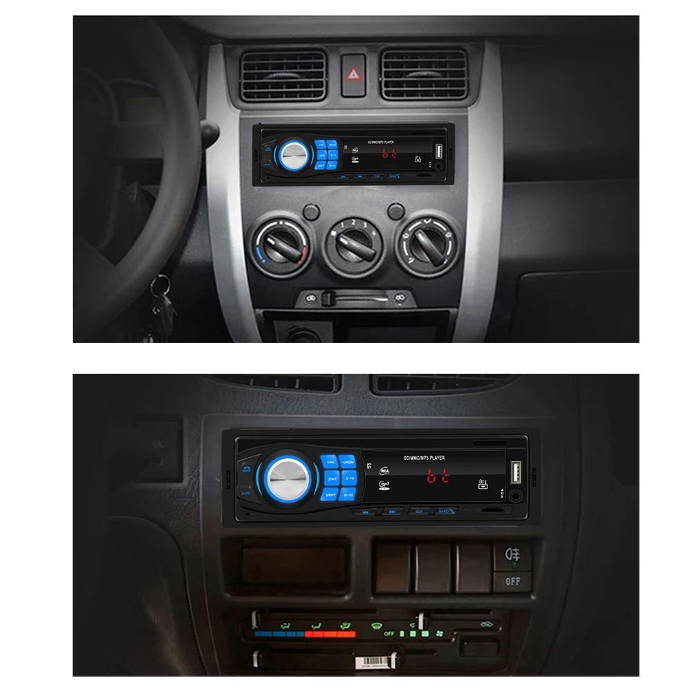 12 В Автомобильный Bluetooth MP3-плеер Стерео Аудио FM радио Hands-free MP3 музыкальный плеер беспроводной приемник автомобильный аудио адаптер
