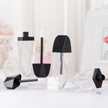 

7ml Rhombus Lip Gloss Refilable Bottle Mini Empty Lip Glaze Lipgloss Tubes Wholesale Plastic Makeup Cosmetic Beauty Container