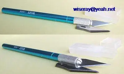 

DHL/EMS 50 set Aluminum Graver Precision Knife with Blade 5 Blade PCB board modification-A8