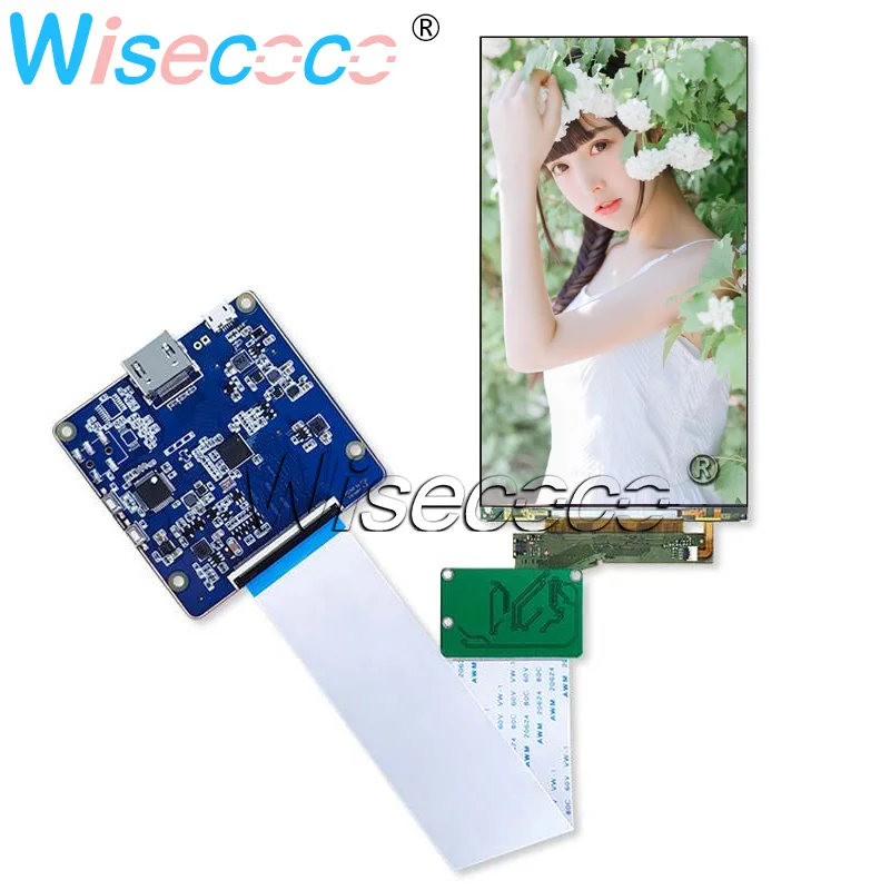 Polegada 4k Display Lcd 3840x2160 Uhd Ips Tela Mipi Placa de Motorista Ultra Claro 4k Display 5 Painéis e LCDs p/ tablet - Imagem 2